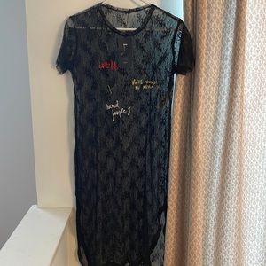 Mesh dress from Zara size small